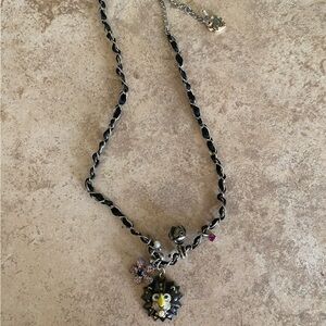 Vintage Betsey Johnson Lion Necklace